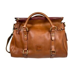 DOONEY & BURKE Florentine Satchel, Natural